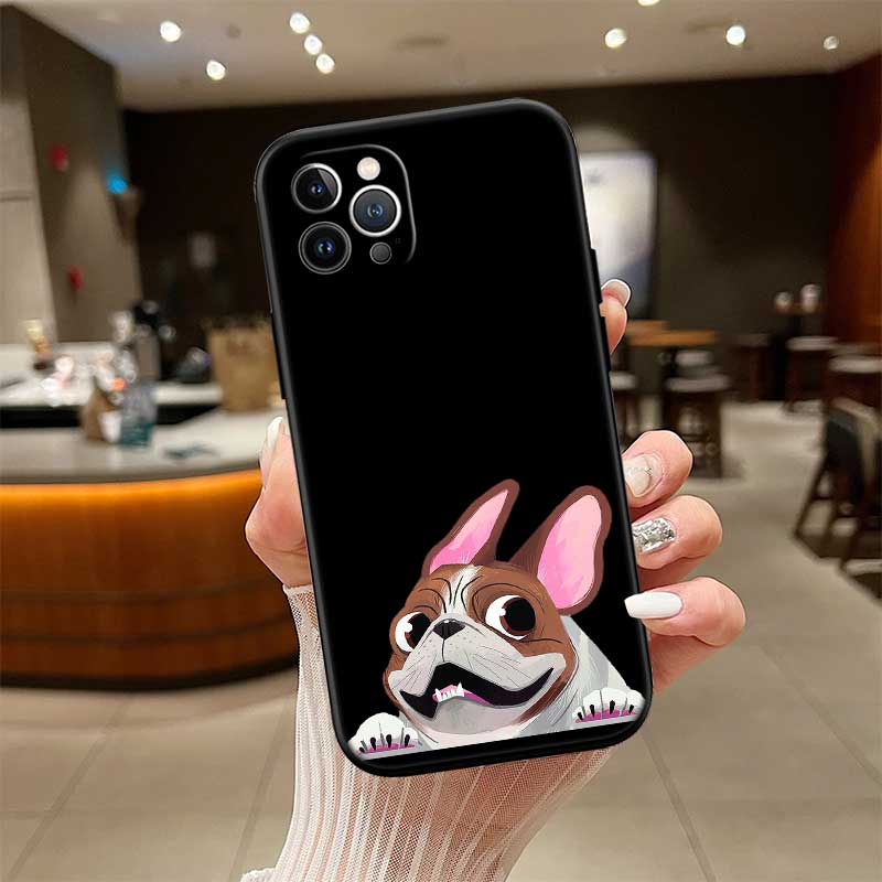 UP24 Cute Pug Dog Bull corgi Phone Case for Samsung Galaxy S20 S21 S22 Ultra FE + Plus A21S A22 A24 A25 A26 A30 A30S A31