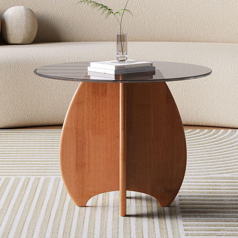 Dunzhu Tempered Glass Coffee Table Set