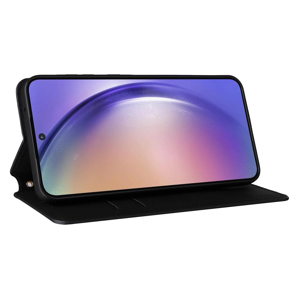 Für Samsung Galaxy A55 5G Kratzfeste Handyhülle Ständer Magnetische Handyhülle