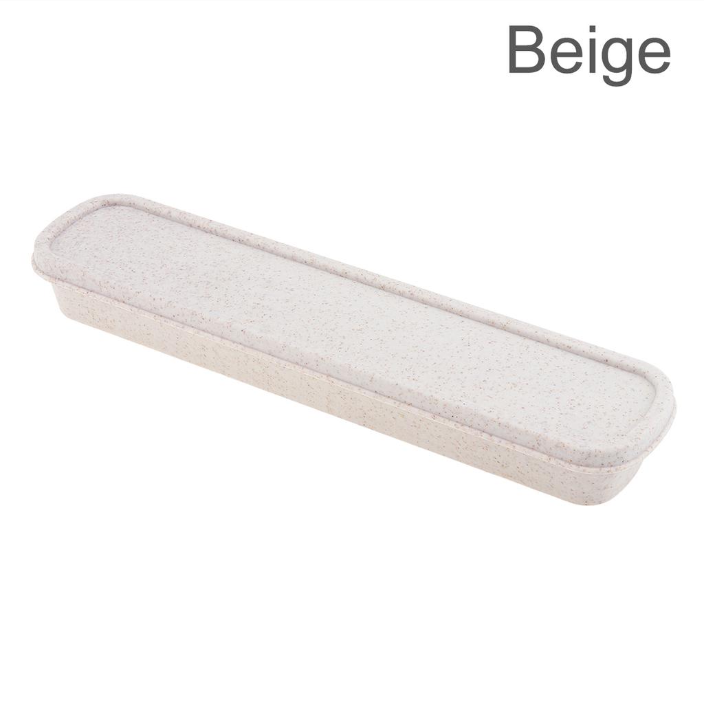 25cm Exquisite Workmanship Split Type Wheat Straw Tableware Box 3 Color For Dinnerware Boxes Picnics Dinnerware Box