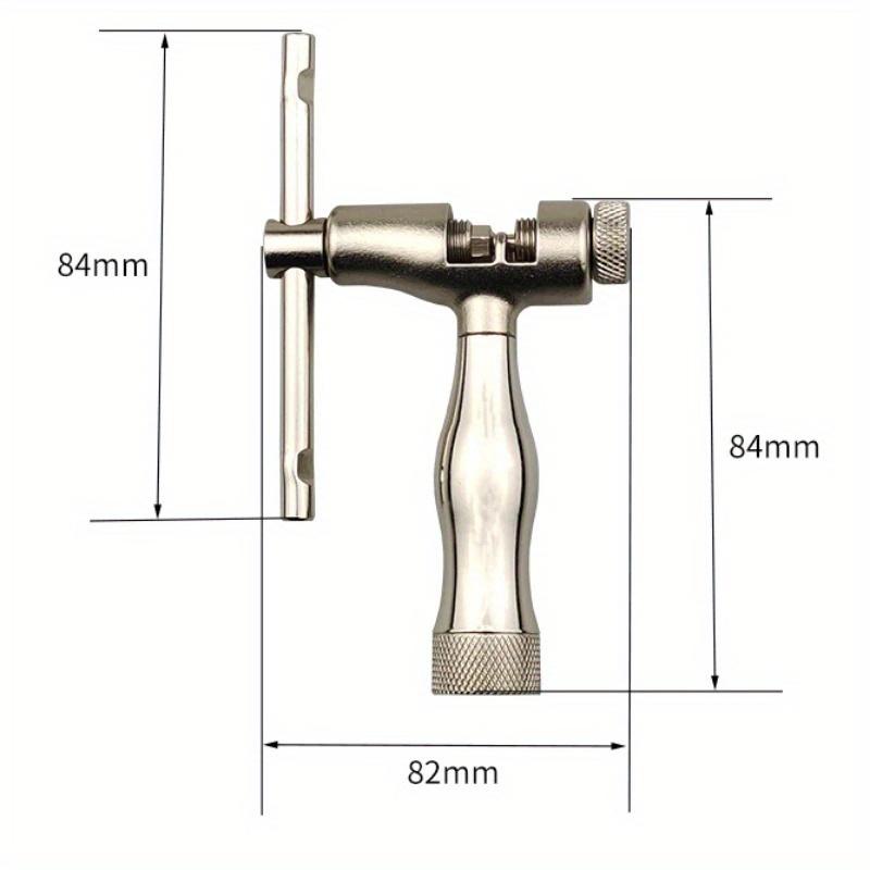 Steel Bike Chain Breaker Cutter 1pc for 6-12 Speed Bicycle Chains Easy Removal Installation Tool Durable and Efficient