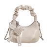 Simple niche portable shell bag women's 2025 summer new high-end chain letter messenger bag