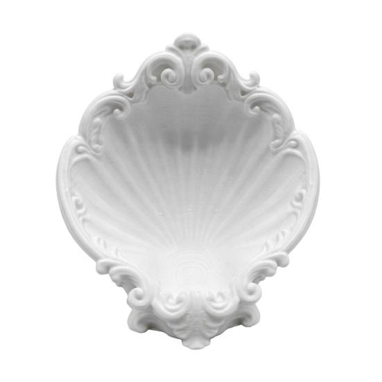 Baroque Shell Jewelry Tray Dish Ornaments Jewelry 3D Printed Jewelry Storage Tray