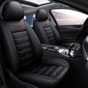 Universal Car Seat Cover Set PU Leather Vehicle Cushion Full Surrounded Protector Pad Anti-Scratch