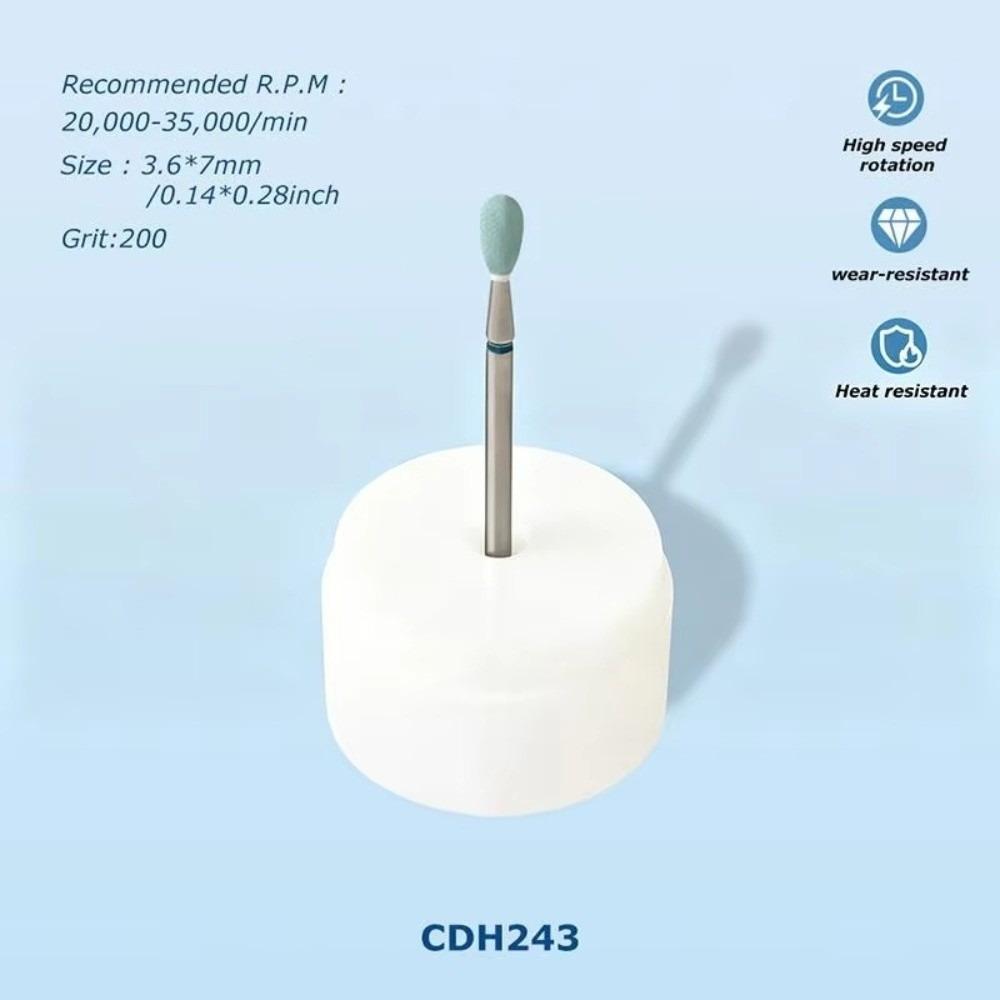 2.35mm Shank Dental Polisher Versatile Diamond Polishing Stone for Metal Crafts