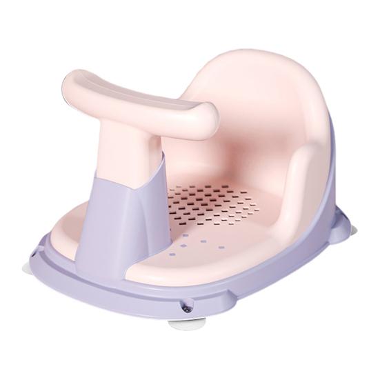 Baby Bath Chair Ergonomic Design Anti-Slip Sitting Baby Bathroom Chair Seat Promotes Independent