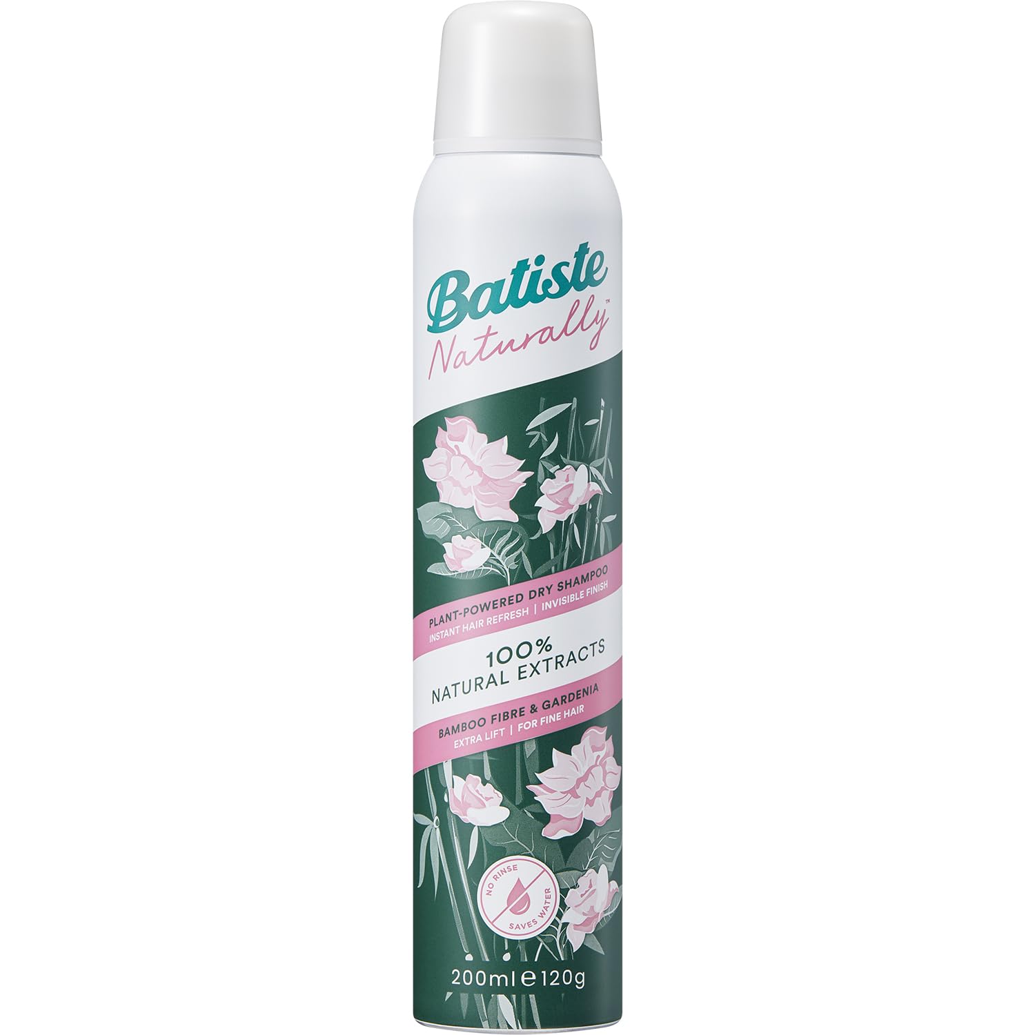 

Сухой шампунь Batiste [Plus Care] Бамбук Гардения Сухой шампунь Гладкие, послушные, нелипкие, увлажняющие, аромат букета гардений, 120г