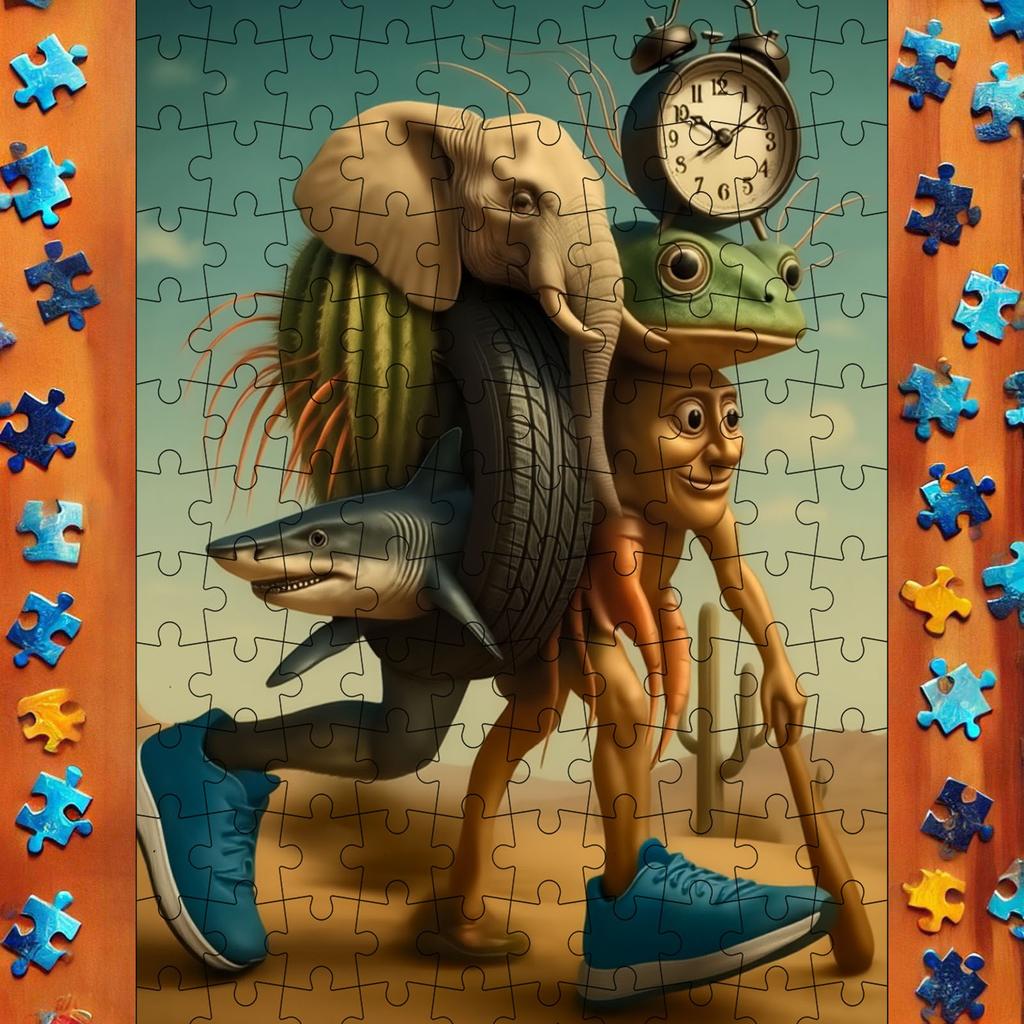 Classic Puzzle – Chinese Mythical With Collectible And Decorative Value