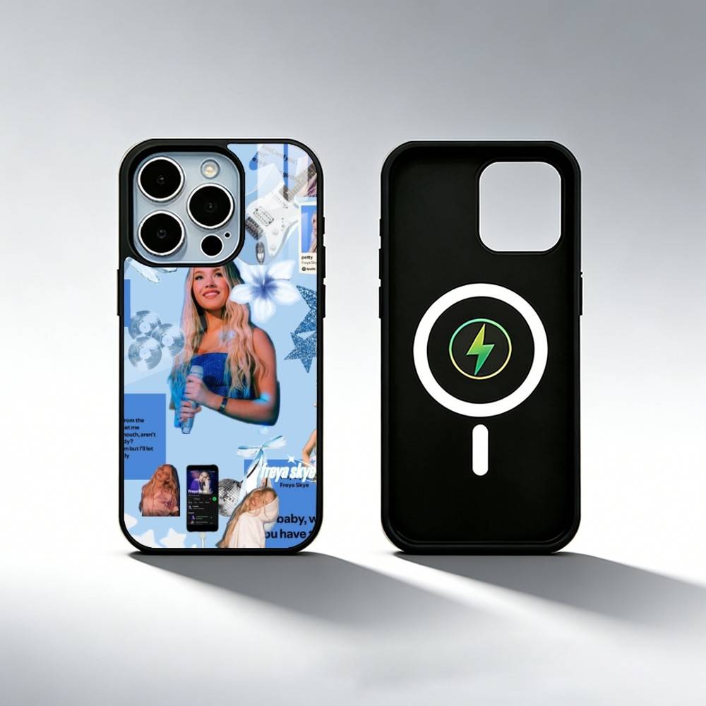 F-Freya Skye Singer Phone Case For iPhone17,16,15,14,13,12,11 Plus,Pro Max Magnetic For Magsafe Wireless Charging