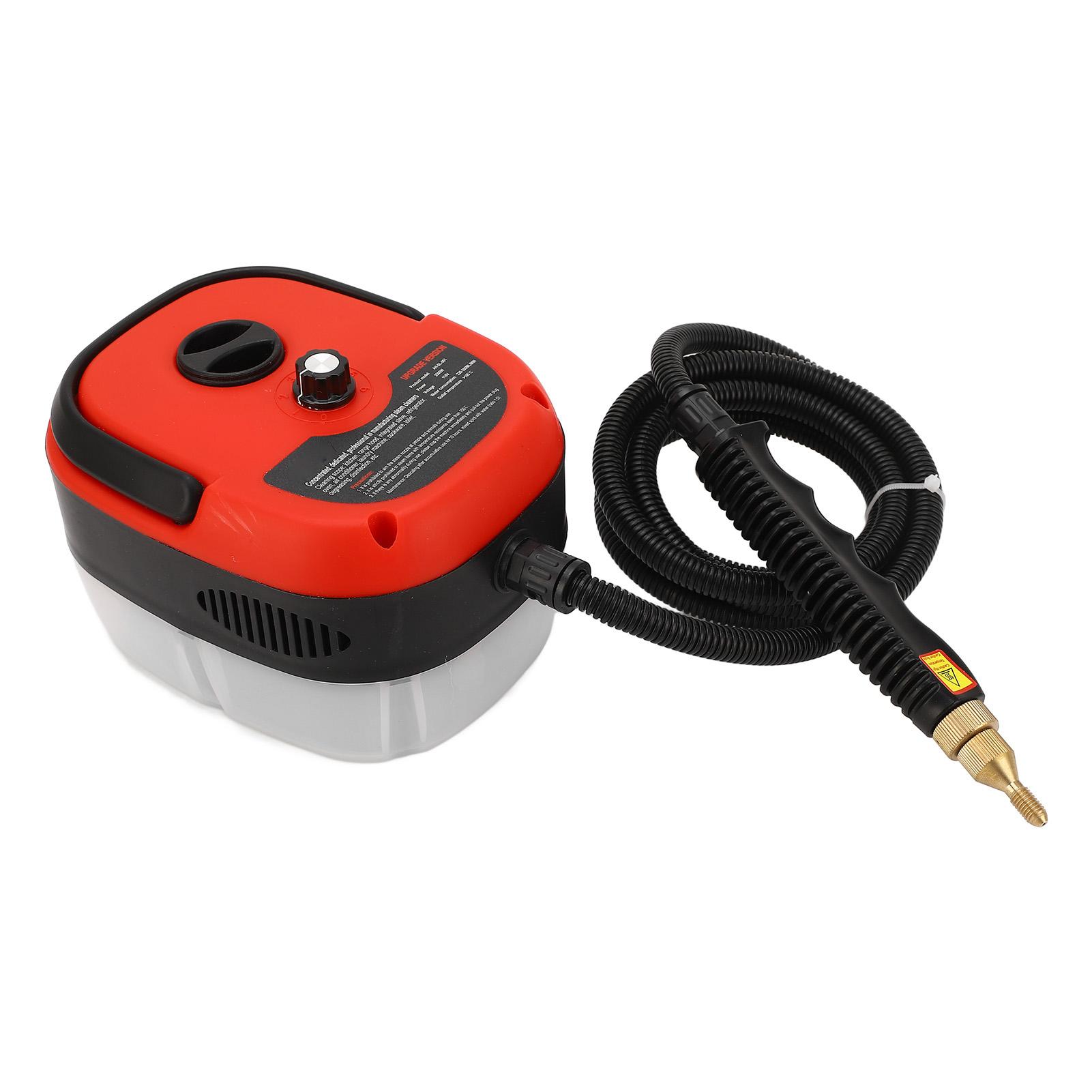 1500W Electric Steam Cleaner High Temperature High Pressure Steam Cleaning Machine for AC Range Hood Kitchen plastic and metal
