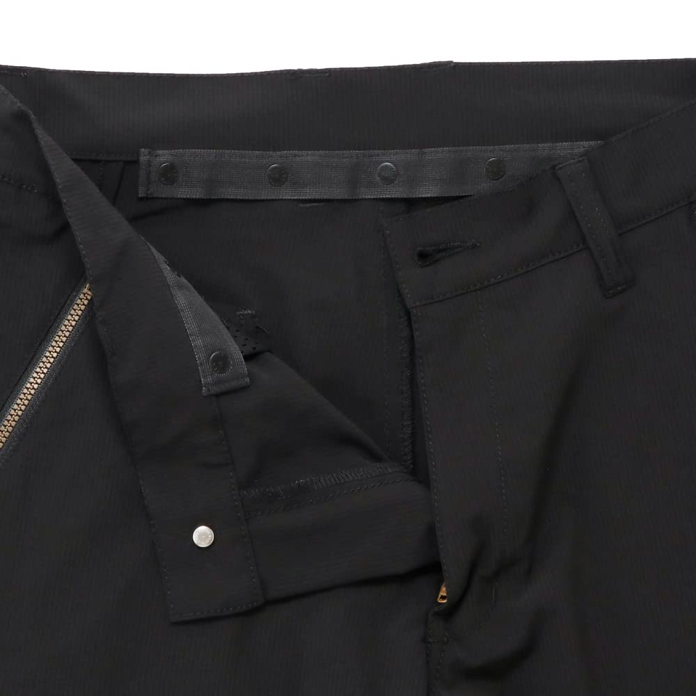 Kapelmuur Ripstop 3D Cropped Black Pants,
