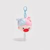 Hair Vegetable Explosive Sausage Mouth Small Pendant Plush Keychain Decor Bag