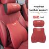 Car Logo Seat Headrest Neck Pillow Lumbar Support Protect Pad Accessories For KIA Rio K5 K2 Sportage Ceed Sorento Picanto