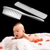 Baby Hair Brush & Comb Set In White Soft Gentle for Babies Toddlers Essentials
