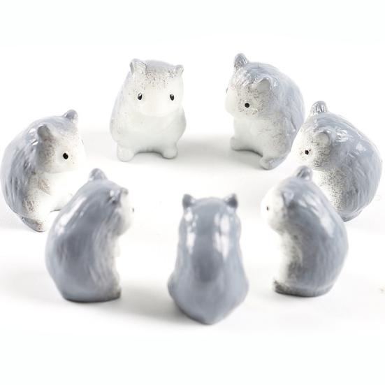 Fashion Hamster Figurine DIY Long Lasting Decorative