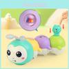 Cartoon Animal Electric Magnetic Swinging Music Light Caterpillar Toy