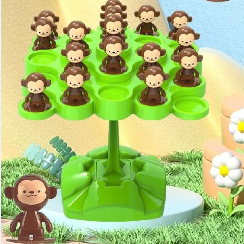 High-Quality Monkey High-Quality Balance High-Quality Tree High-Quality Focus High-Quality Balance High-Quality Training High-Quality Children S коричневый