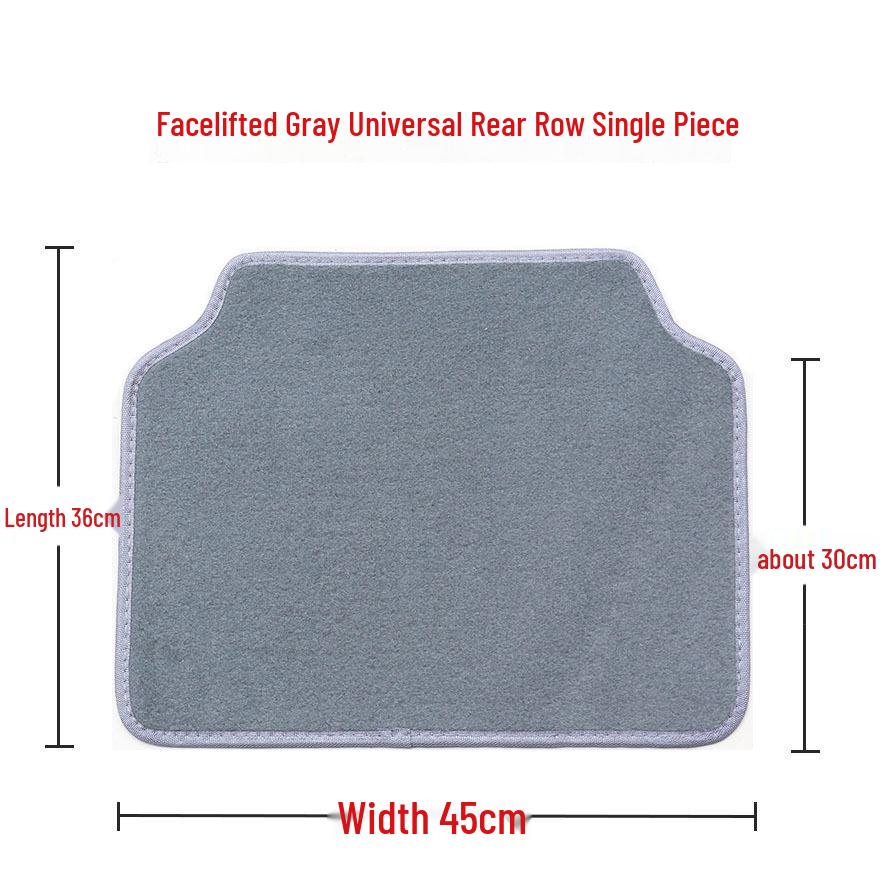 3D Surround Car Floor Mat - Main Driver, Anti-Slip, Suede, Universal Fit