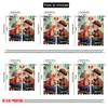 2pcs,2D plane printing Curtains Golden Love Durable Polyester (without rod) Room Decor Use for Living Room, Office, Kitchen,
