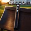 PU Leather Alignment Stick Cover Star Embroidery Alignment Stick Holder  Outdoor Training