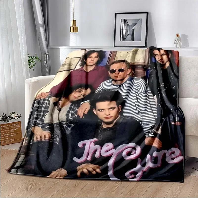 The Cure Sports Deka, Lehká Teplá Izolace Pohovka Postel Kancelář Auto Chrániče Kolen Deky, Decke, couverture, stragulum