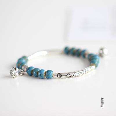Women's Ceramic hand made DIY Bracelets Artware Retro bracelet for woman girl gift Fashion Jewelery #1555