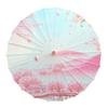 Printed Silk Oiled Paper Umbrella Tassel Design Silk Fabric Umbrella  Bridesmaids Party