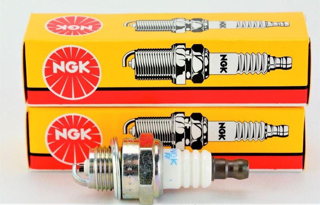 NGK (6703) BPMR7A Spark Plugs Individually Boxed - Pack of 2, Copper