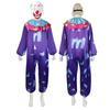 Clown Halloween Cosplay Costumes Party Funky Onesies Cosplay Props Horror Movie Stephen King's It Clothes Mask