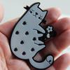 Creative Silicone Casting Molds Cats Shape Necklace Molds Suitable for Making Animal Necklace and Earrings Pendant
