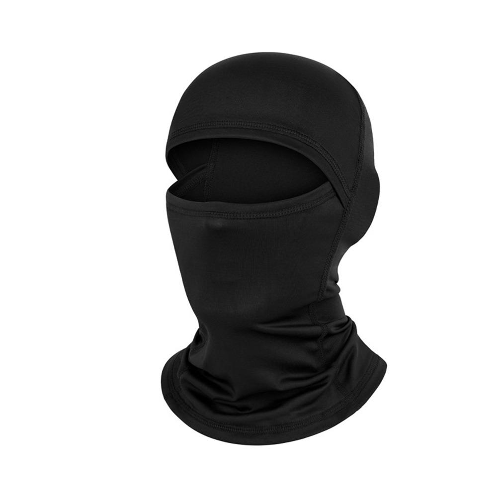 Fashion Ice Silk Cool Balaclava Quick Dry Breathable Full Face Cap Sun Protection Face Cover Headwear Summer