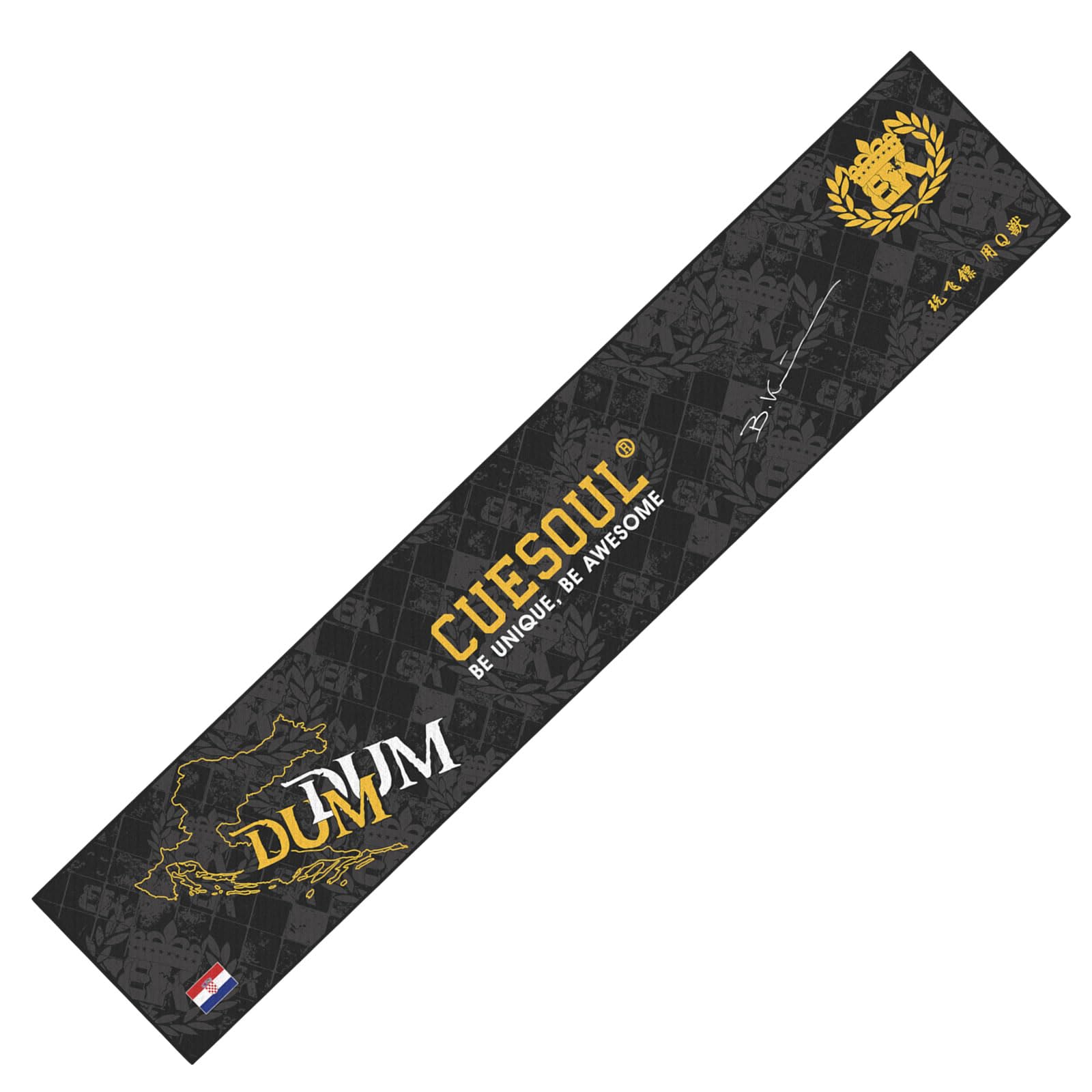 

CUESOUL BORIS darts towel, long microfiber, quick-drying. CSDA-WW058-BORIS