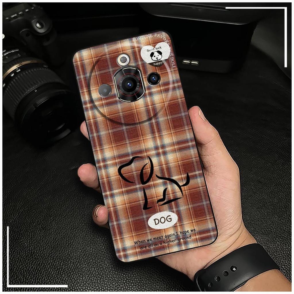 Anti-dust Cute Phone Case For ZTE Nubia Focus Pro 5G Soft Case Cartoon Back Cover Silicone Animals Waterproof Protective