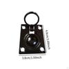 Flush Runde Pull Boot Luke Griff Elegante Saving Platz Edelstahl Einbau für