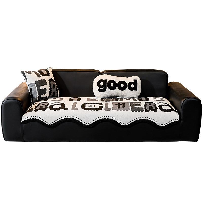 Modern Simple Sofa Cover Cloth, High-End Four-Season Universal Sofa Seat Cushion  New Special-Shaped Non-Slip Sofa Cushion