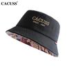 CACUSS Unisex All-Season Cotton Wide Brim Fisherman Hat