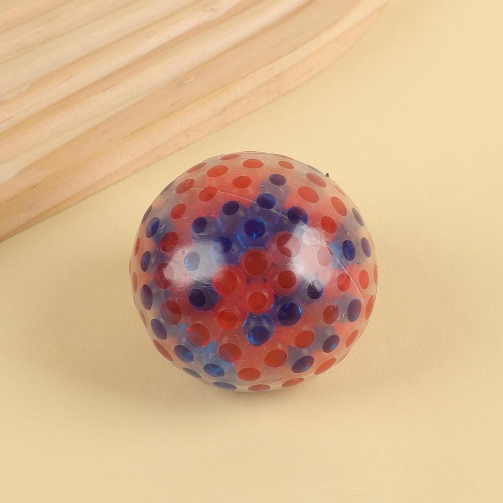 Squeeze 2Pc/Bag Vent Ball Soft Rubber Pinch Vibrant Multi-Colored Grape Ball Toy Stress Easing Party Favors Kids Birthday Party Supplies Gift
