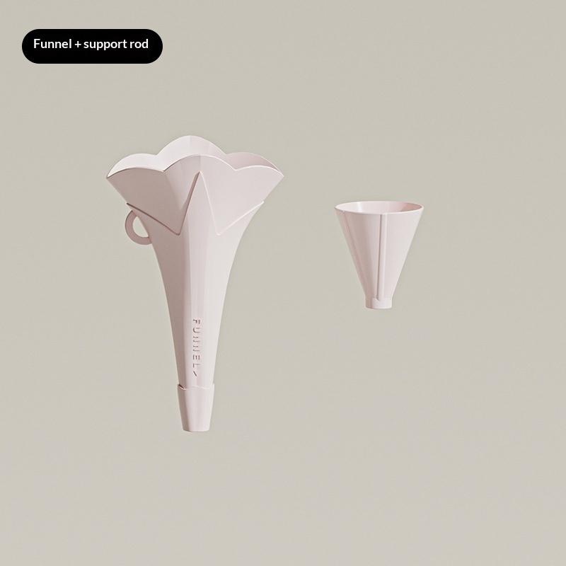 1PCS Silicone Funnel Collapsible Food Grade Kitchen Oil Filling Container Flower Liquid Dispensing Small Caliber Juice Pourer