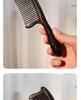 Heart-Shaped Cloisonné Copper and Zitan Wood Comb with Mortise and Tenon Jointing – Handmade for Smooth Hair
