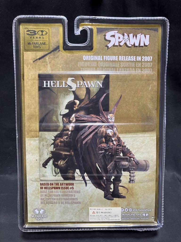 [USED] Spawn 7-inch Hellspawn Figure (30th Anniversary)