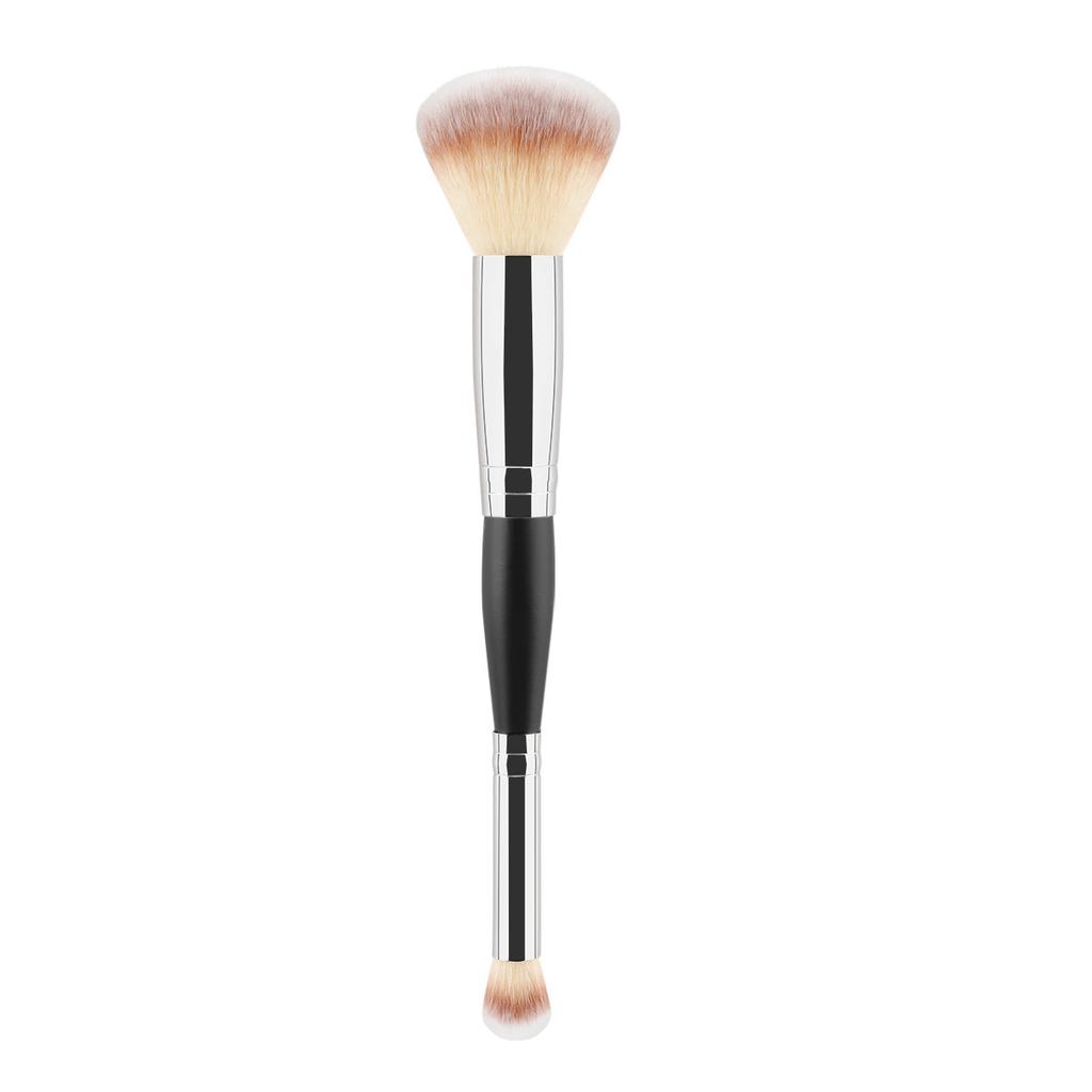 Makeup Brush Puff Set Foundation Concealer 2-in-1 Double Head Makeup Brush No. 55 Makeup Brush Beauty Tool