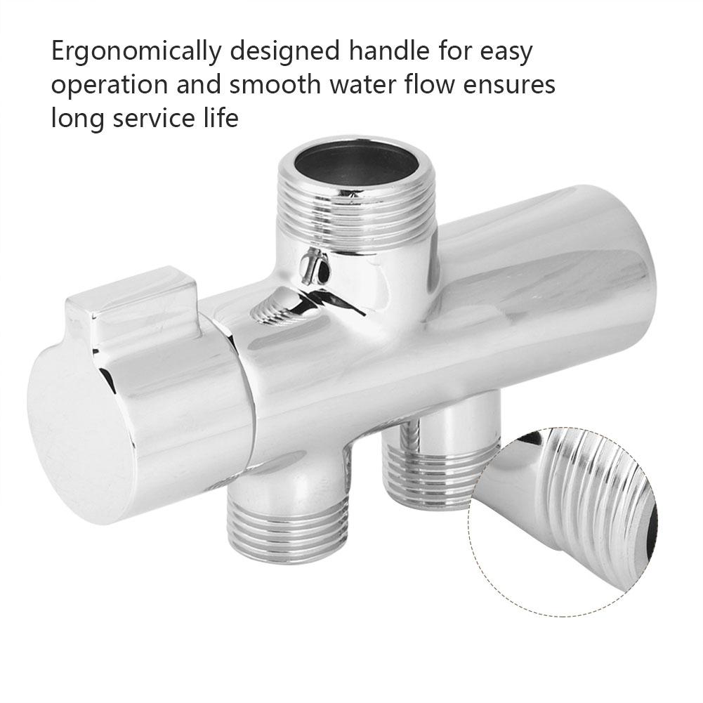 G1/2" Wall Mounted Shower Diverter Separator Shower Head Valve for Home Bathroom Accessories