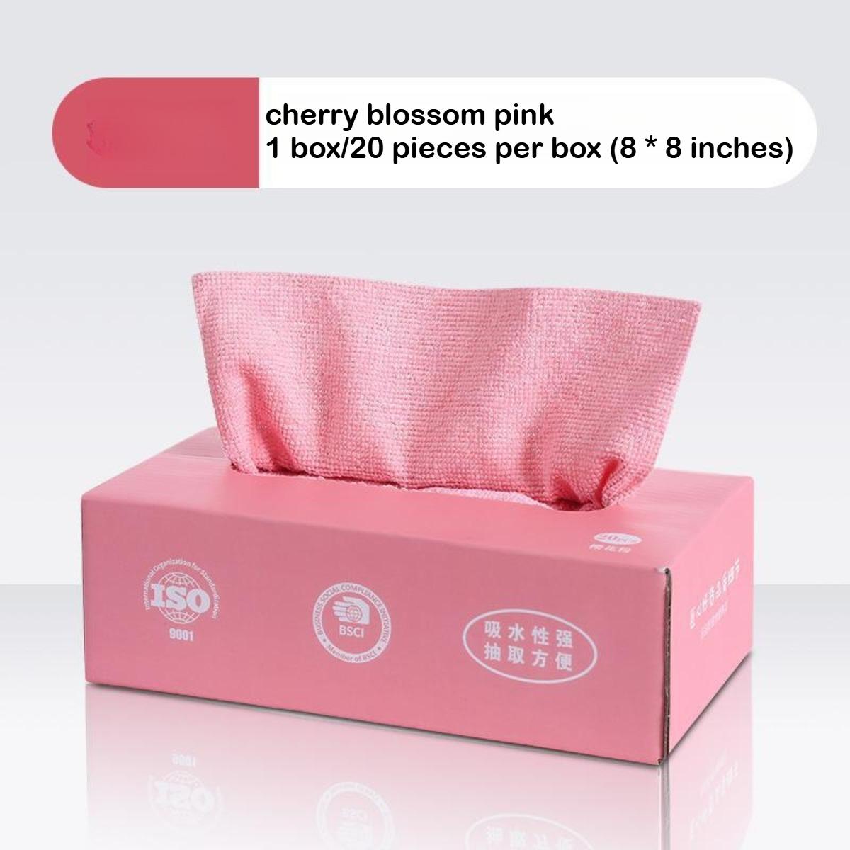 

Ultra Fine Fiber Cleaning Cloth, Lint Free Workshop Wiping Cloth Can Be Reused, Boxed Household Kitchen and Car Wiping Cloth, 8 Inches X 8 Inches 1 PCS