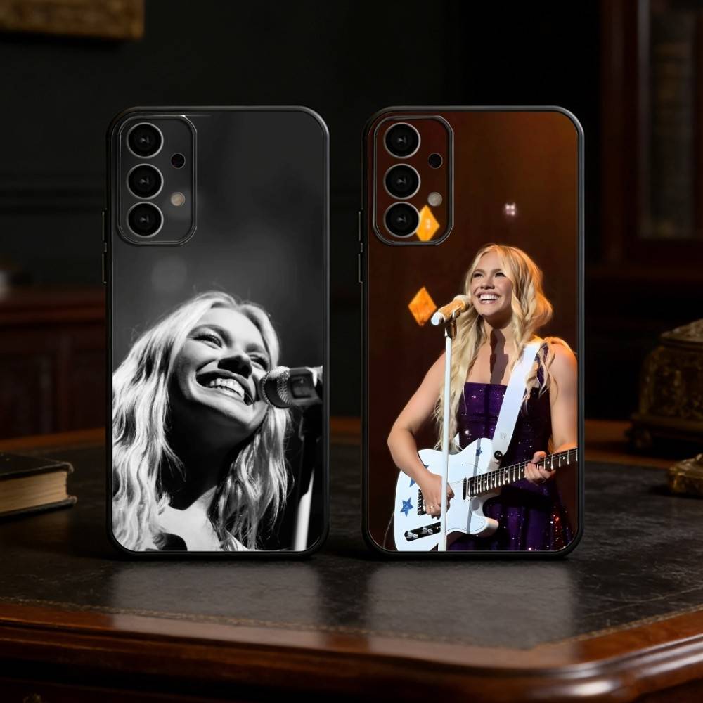 F-Freya Skye Singer Phone Case For Samsung S25,24,23,22,30,21,10,9,Ultra,Plus,Lite Soft Black Case