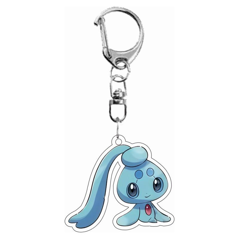 Anime Cartoons Acrylic Keychain for Hoopa Diancie Marshadow Self-Made Acrylic Key Chain Pendant Acrylic Bag Pendant Toy Gifts