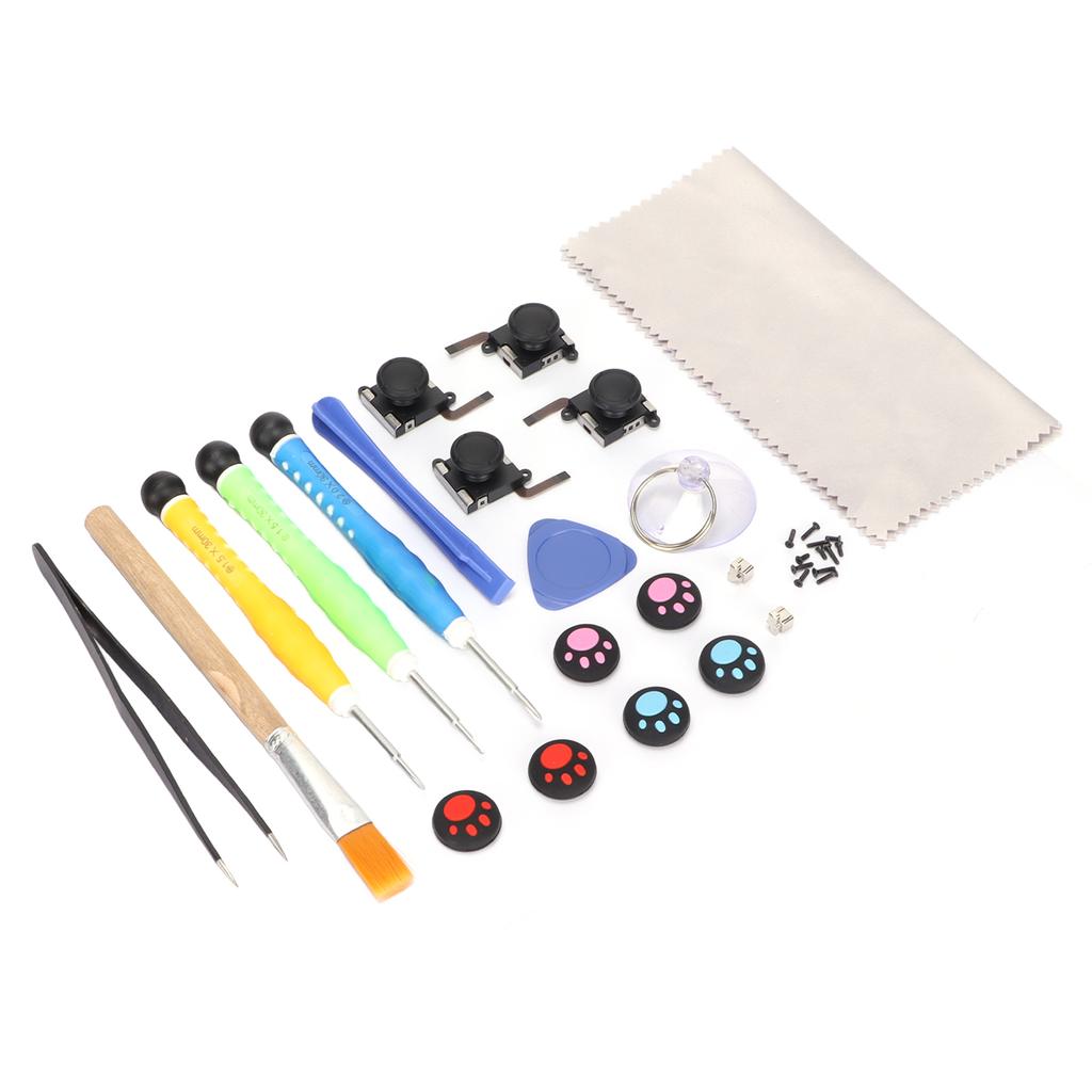 33-in-1 Demontage-Kit Ersatz 3D-Joysticks Controller Reparaturset für Switch-Griff