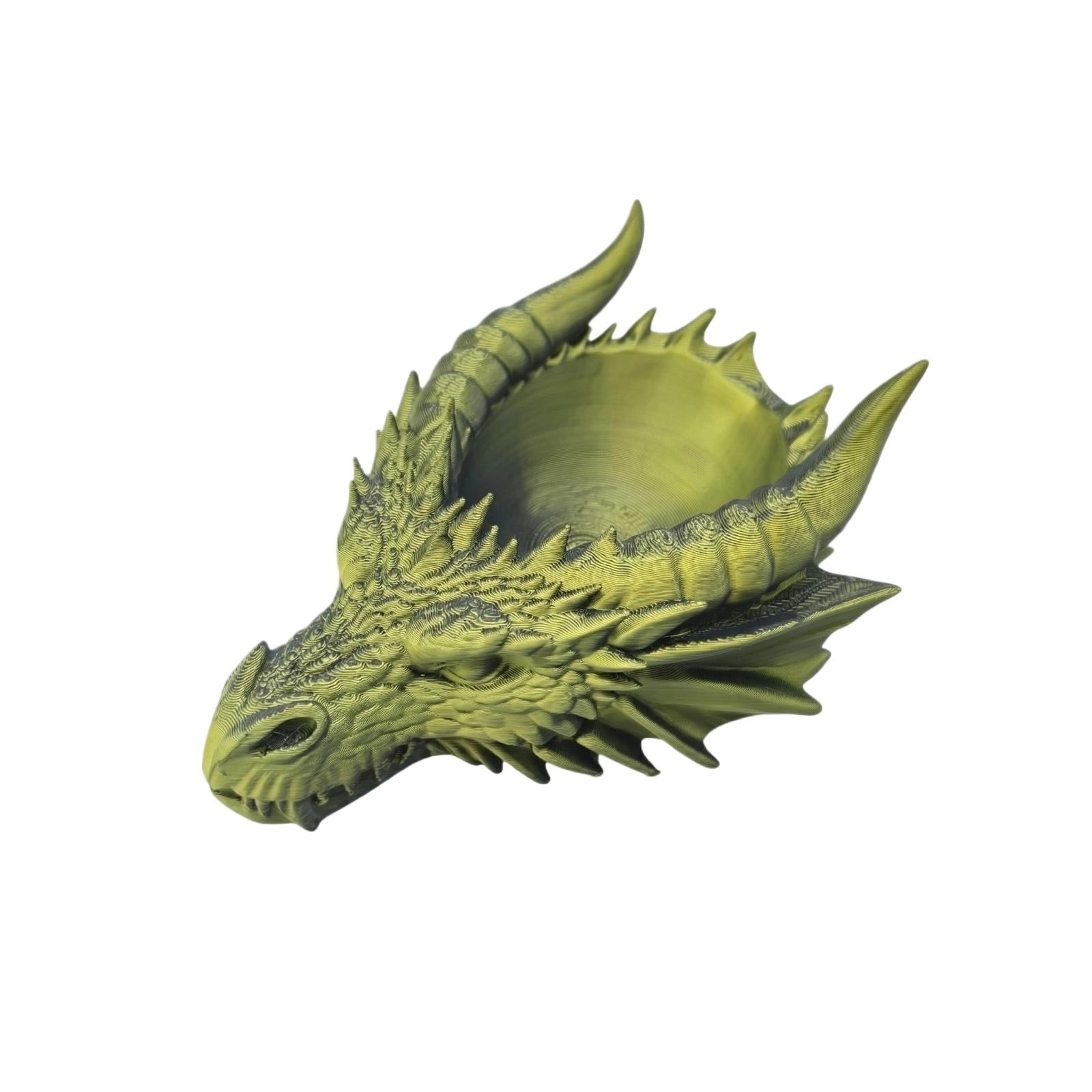 

Gothic Dark Dragon Head Shaped Storage Tray One Size