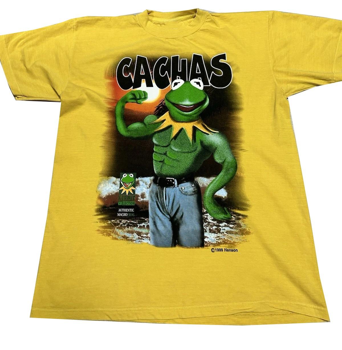 

NEW T-shirt Disney Kermit Collection MachoFrog 1999 Size S-5XL Reprint XL
