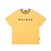 MALBON GOLF Malbon Pigment Uni Round T-Shirt Yellow