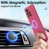 Liquid Silicone Case For MI Xiaomi 1 14 14T 13 13T 12 12T Pro Phone Protective Cover With Magnetic Ring Holder Strap